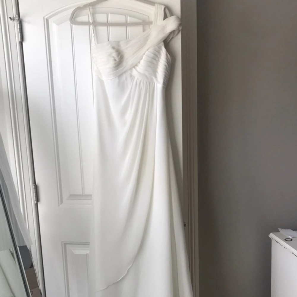 Off white gown